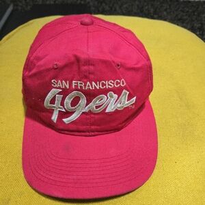 ​Vintage 90s San Francisco 49ers Snapback Hat Sports Specialties The Twill NFL